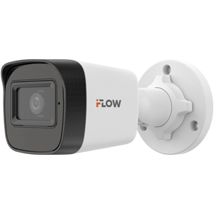 Уличная IP камера видеонаблюдения iFlow F-IC-1121M (2.8, 112°, 2Мп, PoE, Микрофон, ИК 30м, IP67, Аналог IPC-B020(C))