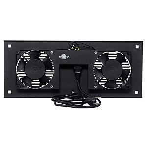 Вентилятор для настенных шкафов W&T WT-2238B-2FG-RU (2 вентилятора, термодатчик)