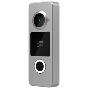 Вызывная панель Tantos iLexa HD EM FP (Никель, Накладная, 120°, 2Мп, EM-Marine/Отпечаток пальца, Доп. реле управления воротами, ИК 5м, IP66, Металл)