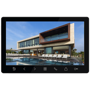 Монитор видеодомофона Tantos Prime HD SE VZ (Черный, 7", Сенсорные кнопки, SD, MP3, Запись видео по движению, Встроенный БП)