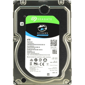 Жесткий диск HDD 6TB (Seagate Skyhawk) для систем видеонаблюдения