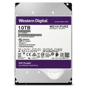 Жесткий диск HDD 10Тб (10000 Гб) WD Purple 256 Mb SATA III (для систем видеонаблюдения)