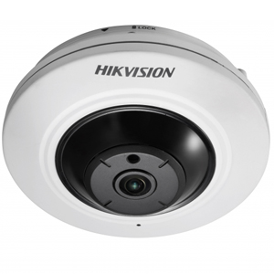 Купольная IP камера видеонаблюдения Hikvision DS-2CD2935FWD-I (1.16, 180°, 3(2)Мп, Fish-eye, PoE, SD, WDR 120 дБ, H265+, ИК 8м)