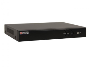Видеорегистратор гибридный HiWatch DS-H308QA(C) (8*6Мп+2IP, 1/1 RCA(8 AoC), H.265 Pro+, Улучшенная видеоаналитика, HDD*10Тб)