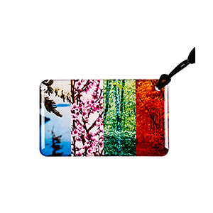 Брелок EM-Marine перезаписываемый RFID 5577 "Времена года"