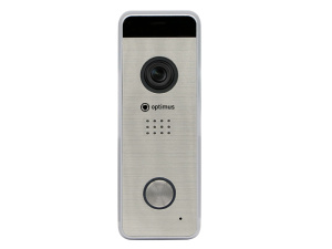 АКЦИЯ Вызывная панель Optimus DSH-1080_v.1 (серебро, AHD-H 1080P/CVBS 960H, IP65, 100°(960H)/130°(1080P))^ Бывшая розница 7 616р.