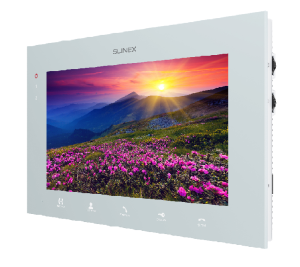 Монитор видеодомофона SLINEX SQ-07MTHD (белый, 7", сенсорный экран, SD, MP3, запись по движению)^