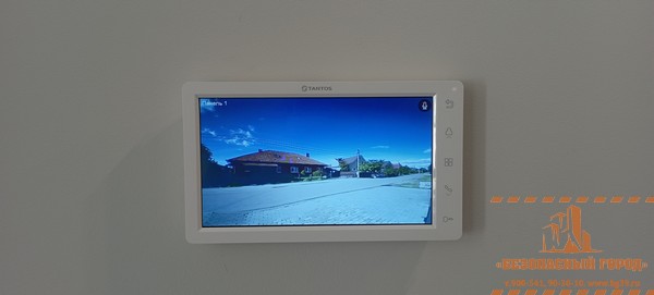 Видеодомофон в частный дом - Б.Исаково