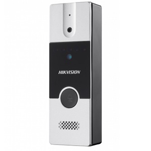 Вызывная панель Hikvision DS-KB2411T-IM (Накладная, 2Мп, 66°, Сенсорная кнопка, Реле, ИК, Металл)