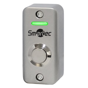 Кнопка выхода накладная Smartec ST-EX012LSM (металл, световая индикация)