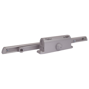 Доводчик дверной НОРА-М Slider ISP 440 (70-130 кг, серый, скользящая тяга) морозостойкий