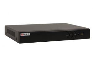Видеорегистратор гибридный HiWatch DS-H316/2QA(C) (16*4(3)Мп+2IP*6Мп, 1/1 RCA (16 AoC), Улучшенная аналитика, 2HDD*10Тб, тр. 16/4)
