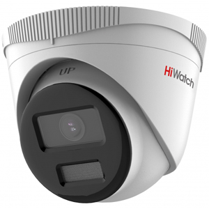 Антивандальная IP камера видеонаблюдения HiWatch IPC-T020(C) (Ecoline, 2.8, 112°, 2Мп, PoE, Микрофон, ИК 30м, IP67, Пластик)