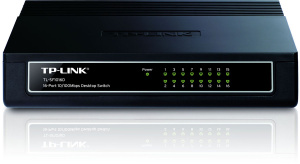 Коммутатор TP-LINK TL-SF1016D (16 портов 10/100 Мбит/сек)
