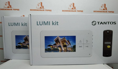 Новые комплекты видеодомофонов от Tantos - Lumi kit, Mia kit