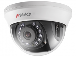 Купольная камера видеонаблюдения HiWatch DS-T201(B) (2.8, 103°, 2Мп, D-WDR, BLC, ИК 20м)