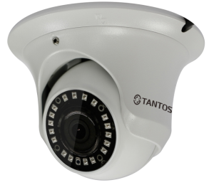 АКЦИЯ Антивандальная IP камера видеонаблюдения Tantos TSi-Ee25FP (2.8, 2Мп, IMX307, PoE, H265, Аналитика)^ Бывшая розница 8 093р.