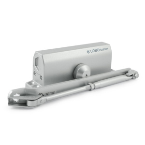 Доводчик дверной НОРА-М 530 URBOnization (50-90 кг, серебро) морозостойкий