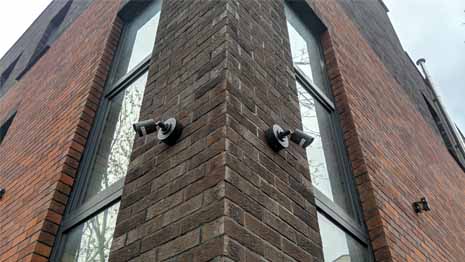 Установка видеонаблюдения