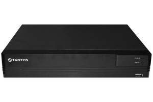 Видеорегистратор гибридный Tantos TSr-UV0416 (H.265+, 4*1080N+2IP*2Мп, 1/1 RCA(4 AoC), Аналитика, TS VMS)