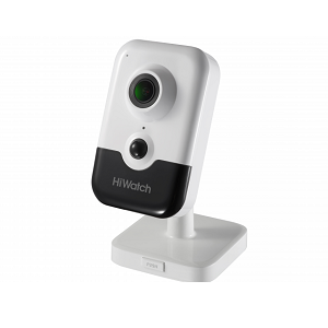IP камера видеонаблюдения HiWatch DS-I214(B) (2.0, 132°, 2Мп, SD, PoE, двуст. аудио, PIR, H265+)