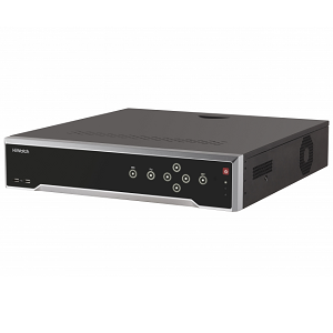 IP Видеорегистратор HiWatch NVR-432M-K/16P (32IP, 8Мп, 16PoE, 4HDD*10Тб, H265+, трев. 16/4, аудио)^
