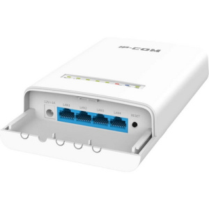 Точка доступа уличная IP-COM CPE6S (WiFi 5, 5 ГГц, 867 Мбит/с, 4×LAN 10/100 Мбит/с, Встр. антенна 12 дБи, IP65, PoE, Молниезащита, До 5 км)