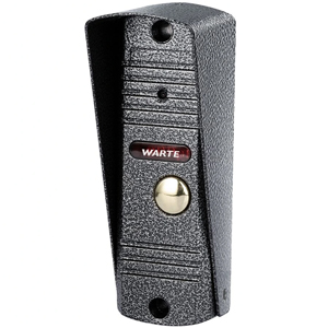 Вызывная панель WARTE-DP-01 (АККОРД 90) (Серебро, Накладной, 90°, 800 ТВЛ, CVBS, Реле, ИК 3м, IP65)^