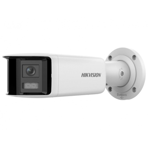 Уличная IP камера видеонаблюдения Hikvision DS-2CD2T47G2P-LSU/SL (2x2.8, 180°, 4Мп, SD, PoE, встр. аудио, дв. аудио, трев. инт, СЗУ)