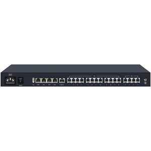 АКЦИЯ Гибридная IP автоматическая телефонная станция(АТС) W&T-NS300 (1U, 4FXO+12FXS+300SIP+100TR, 4 Ethernet 1 Гбит/с)^ Бывшая розница 79 200р.