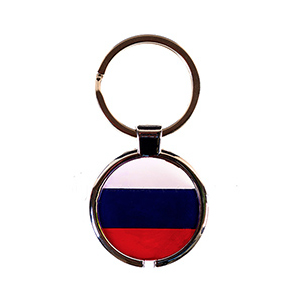 Брелок EM-Marine перезаписываемый RFID 5577(H2) "Триколор (стальной корпус)"