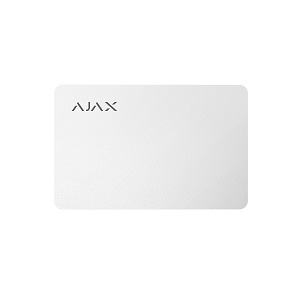 АКЦИЯ Ajax Pass белая Защищенная бесконтактная карта для клавиатуры KeyPad Plus* Бывшая розница 684р