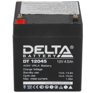 Аккумулятор DELTA DT 12045 (12 В, 4.5 А/ч)