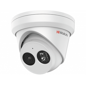 Антивандальная IP камера видеонаблюдения HiWatch IPC-T042-G2/U (2.8, 103°, 4Мп, SD, PoE, мик, H265+)*