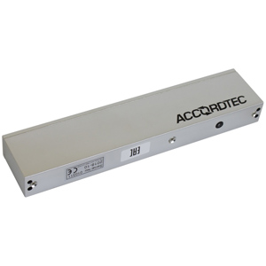 Электромагнитный замок Accordtec ML-350ALN (Геркон, 350 кг, 12/24 В, Реле состояния замка НО/НЗ)^ комплектуйте планку Accordtec LM-357AL
