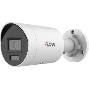 Уличная IP камера видеонаблюдения iFlow F-IC-2146CM (2.8, 126°, 4Мп, PoE, SD, Микрофон, Цвет в темноте, ИИ, WDR 130 дБ, Аналог DS-2CD2047G2H-LIU)