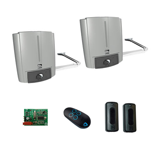 Комплект рычажной автоматики для распашных ворот CAME FAST 70 (Створка до 2.3м, до 300кг, Инт. 30%, Приемник, Пульт, Фотоэлементы)