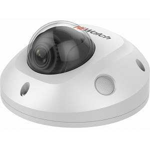 Антивандальная IP камера видеонаблюдения HiWatch IPC-D542-G0/SU (2.8, 98°, 4Мп, SD, PoE, мик, H265+)