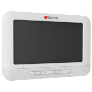 Монитор видеодомофона HiWatch DS-D100MF (7", механические кнопки, 800x480, CVBS, встр. память на 200 снимков)^