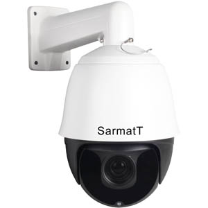 Уличная поворотная IP камера видеонаблюдения SarmatT SR-ID25V4796PIRX (4.7-96, 2Мп, IMX307, Starl.)