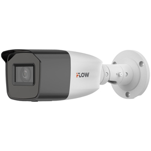 Уличная камера видеонаблюдения iFlow F-AC-2621Z (2.8-13.5, 100°-30°, 2Мп, DWDR, BLC, HLC, ИК 40м, IP67, Металл, Аналог DS-T206(B))