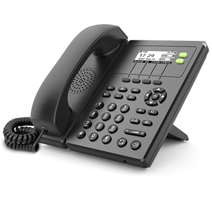 SIP телефон W&T-P10P (2SIP, 2 Порта Ethernet 100 Мб/с, PoE, WiFi, БЕЗ БП)
