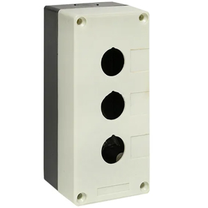 Корпус для кнопок BKP10-3-K01 (3 Места, Пластик, IP54)