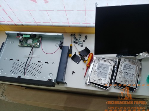 Установка видеонаблюдения ул.Воздушная Калининград