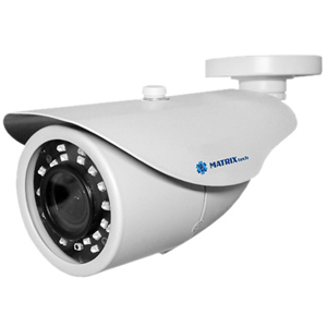 Уличная камера видеонаблюдения MATRIXtech MT-CW1080AHD30VXF (2.7-13.5, BLC, ИК 30м, IP66, металл)