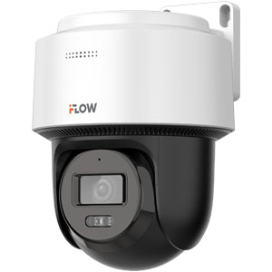 Уличная поворотная IP камера видеонаблюдения iFlow F-IP-1442CI (2.8, 4Мп, PoE, SD, Дв. аудио, Цвет в темноте, IP66, ИК 30м, Аналог DS-2DE2C400MWG-E)