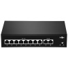 Купить коммутатор smartec st-ns208mb-gd (10 портов: 8 poe 10/100 мб/с, 2 uplink 1 гбит/с, бюджет poe 90 вт, автоопределение, vlan, грозозащита 6 кв) в Калининграде, цена, сравнение характеристик, в наличии в магазинах ТД Безопасный Город