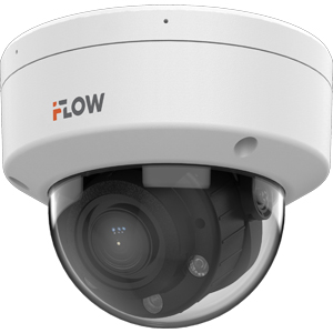 Антивандальная IP камера видеонаблюдения iFlow F-IC-1742CMZ4 (2.8-12 мото, 4Мп, PoE, SD, Микрофон, Цвет в темноте, ИИ, IP67, Аналог DS-I458Z(B))