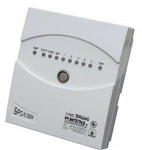 Блок радиоканальный объектовый БРО-5 GSM+ Ethernet