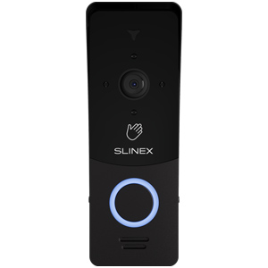 Вызывная панель SLINEX ML-20TLHD (черный, 115°, 2Мп, бесконтактный вызов до 10 см, ИК 1.5м)^